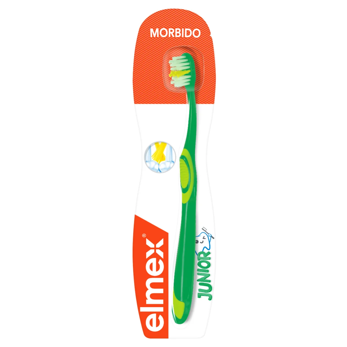 Elmex Junior Spazzolino Morbido Bambini 6-12 anni