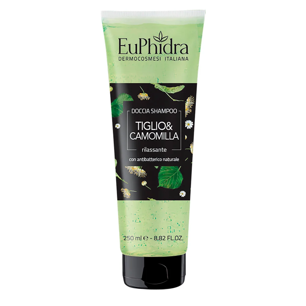 EuPhidra Doccia Shampoo Tiglio&Camomilla 250 ml Detergente Quotidiano