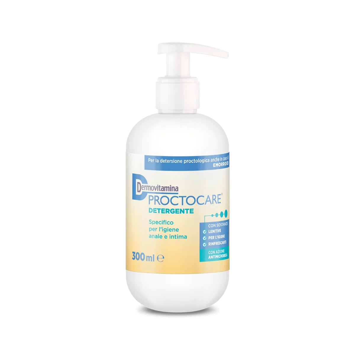 Dermovitamina Proctocare Detergente 300 Ml Deterge con delicatezza