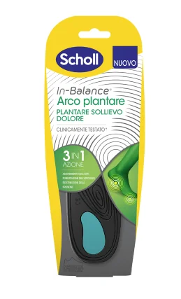 Scholl In Balance Plantare Sollievo Dolore Arco Plantare 2 Pezzi Taglia S