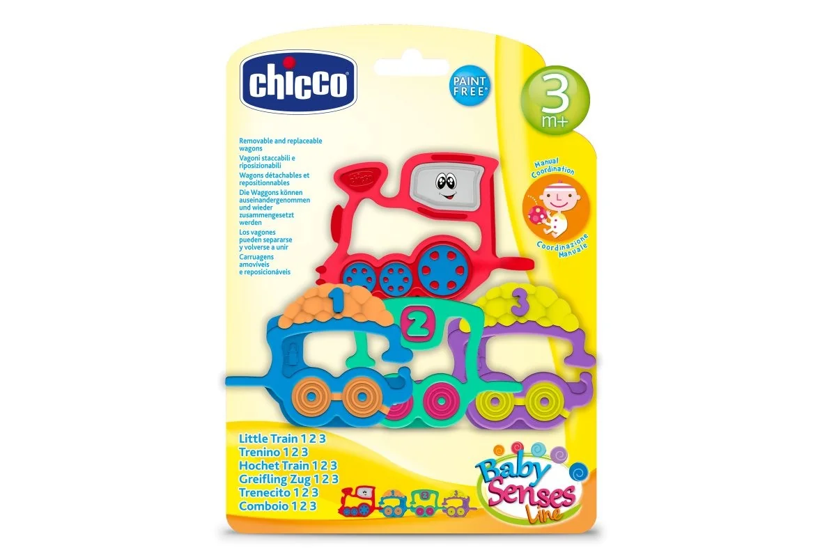 Chicco Gioco Trillino Treno 123 Capacità Motorie e Cognitive
