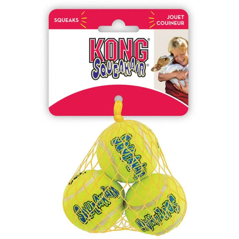 Air Kong Squeaker Tennis Balls 3 Pezzi 