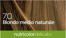 Biokap Nutricolor Delicato 7.0 Biondo Medio Tinta Per Capelli