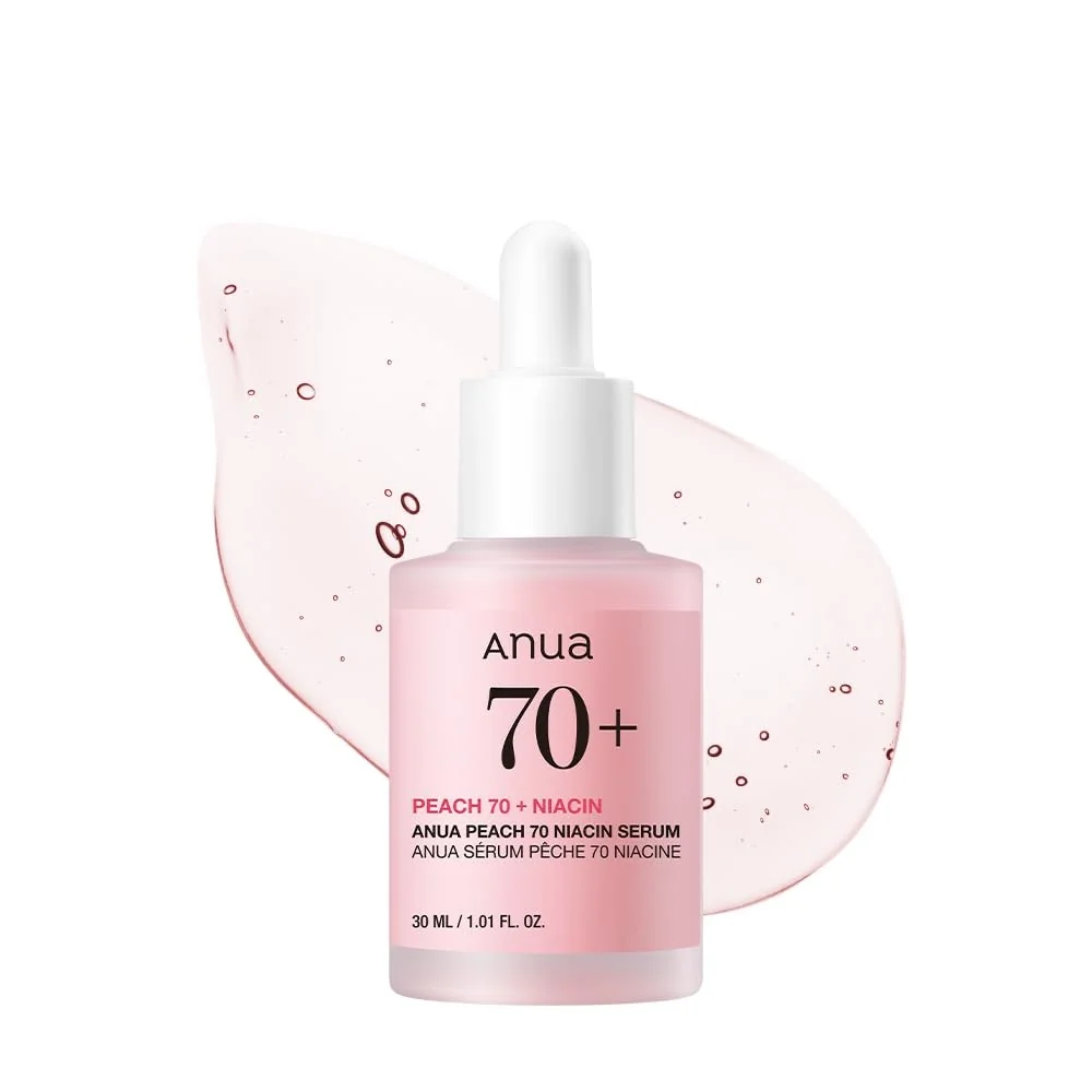 Anua Peach 70% Niacinamide Serum 30Ml Pelle Opaca e Spenta