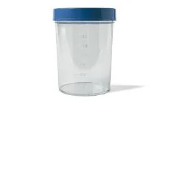 5 CONTENITORE PER ANALISI DELLE URINE STERILE 120 ML CON TAPPO VITE
