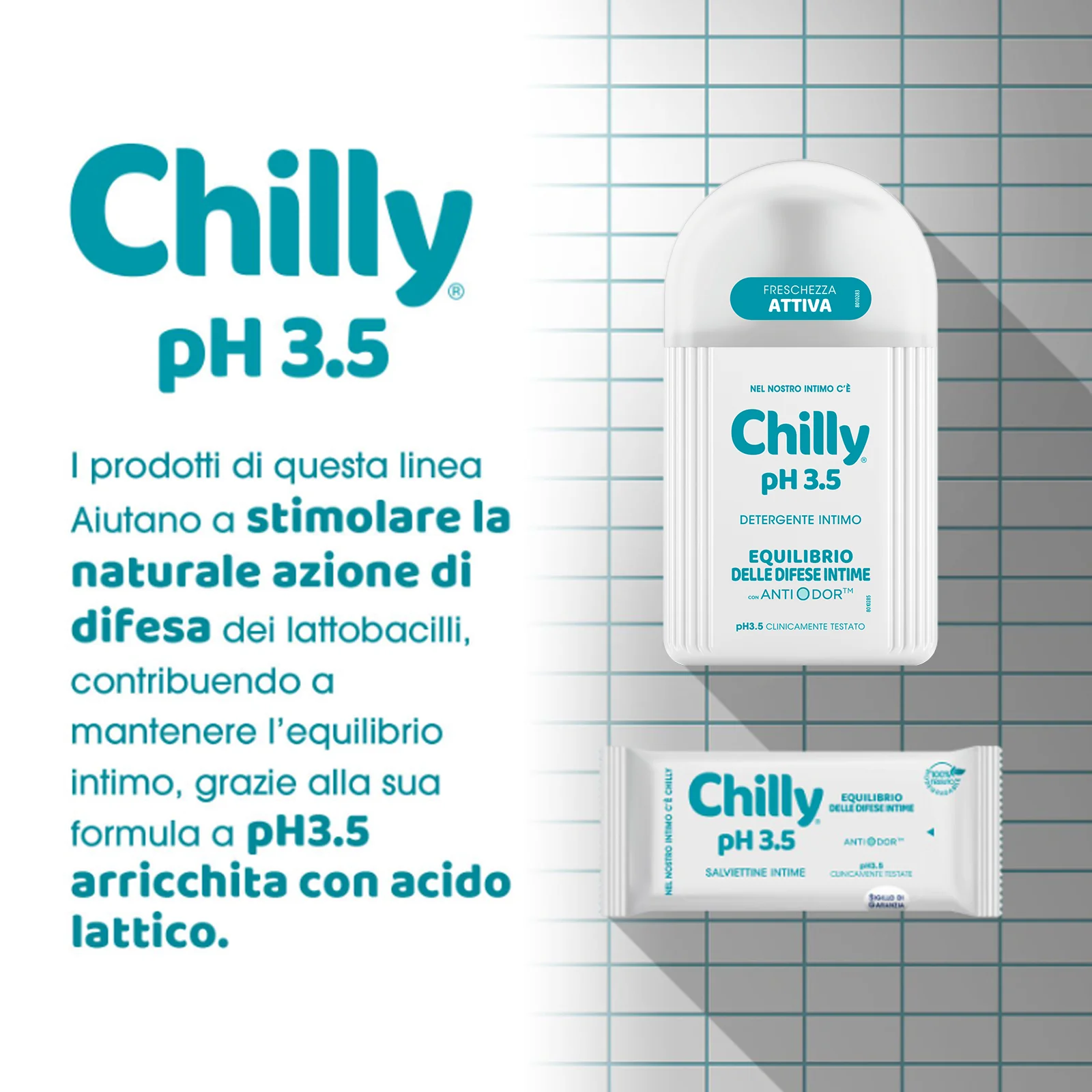 Chilly Salvietta Intima Ph. 3.5