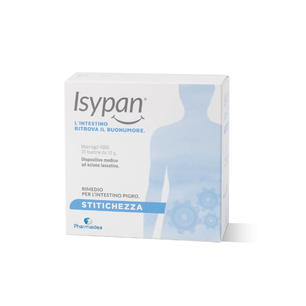 Isypan® Stitichezza Macrogol 4000 20 Bustine Integratore per la Stitichezza