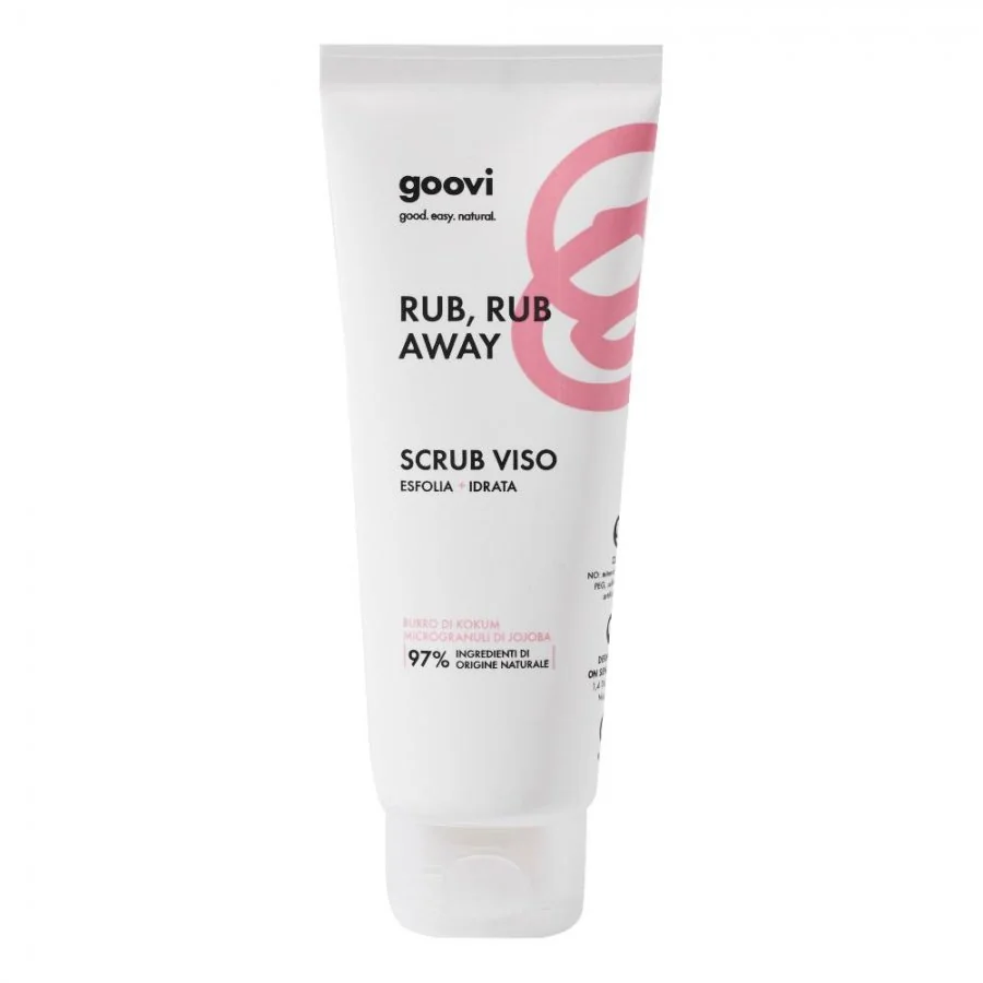 Goovi Scrub Viso 75 ml Azione Esfoliante e Idratante