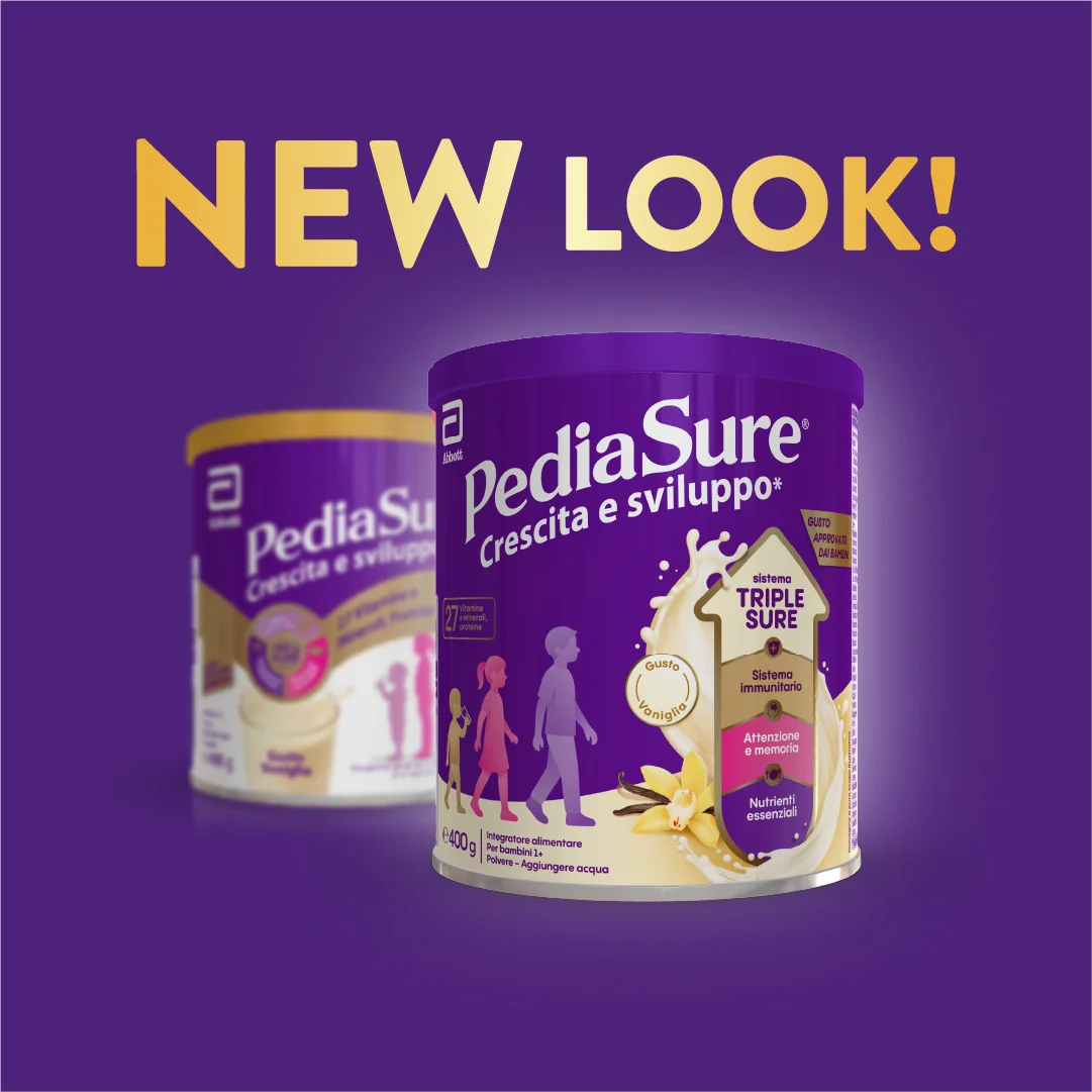 Pediasure Crescita E Sviluppo Integratore Multivitaminico Per Bambini 400g Gusto Vaniglia Integratore per la Crescita