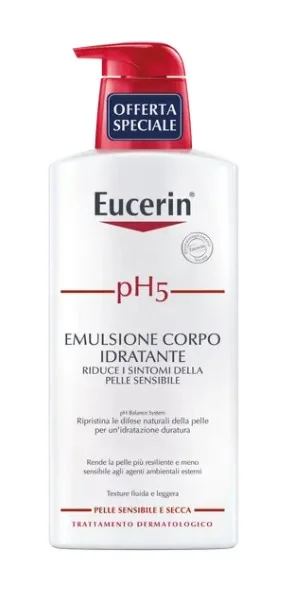 Eucerin pH5 PROMO Emulsione Corpo Idratante 400 ml Pelle sensibile e secca