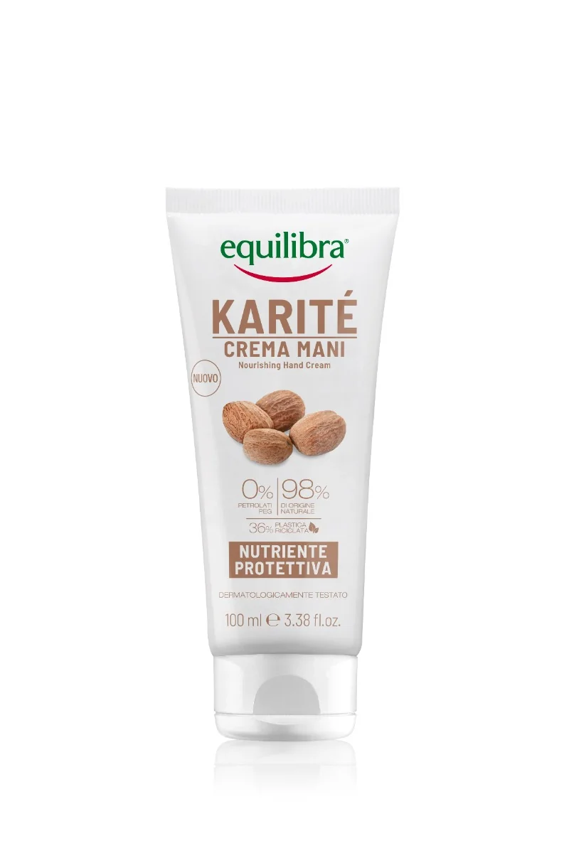 Equilibra Kit Mani Karitè Sapone 100% Vegetale 100 g + Crema Mani 100 ml