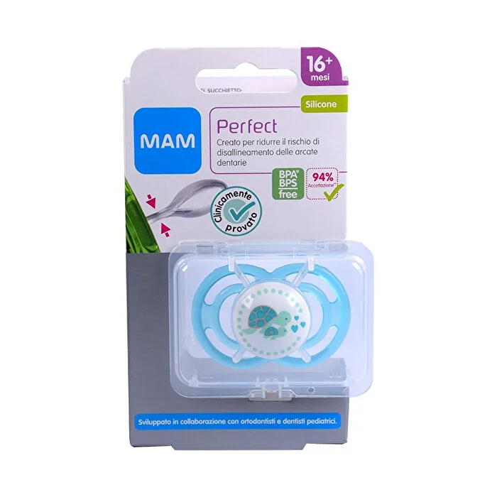 Mam Perfect 16+ Silicone Maschio Dentizione