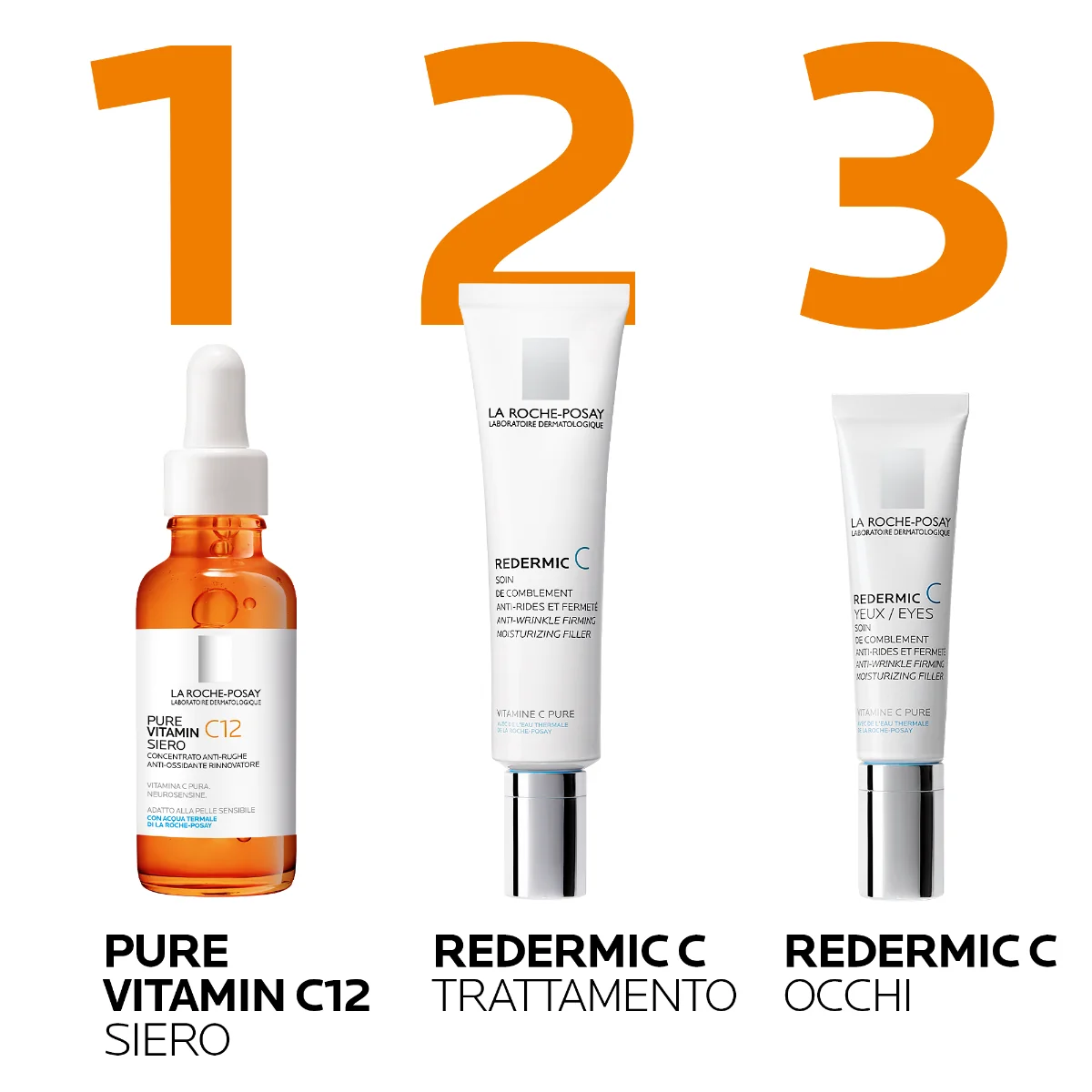La Roche Posay Pure Vitamin C Trattamento Riempitivo Antietà 40 ml Pelle Normale Mista