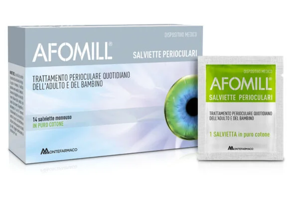 Afomill Salviettine Oft 14Pz Benessere Oftalmico