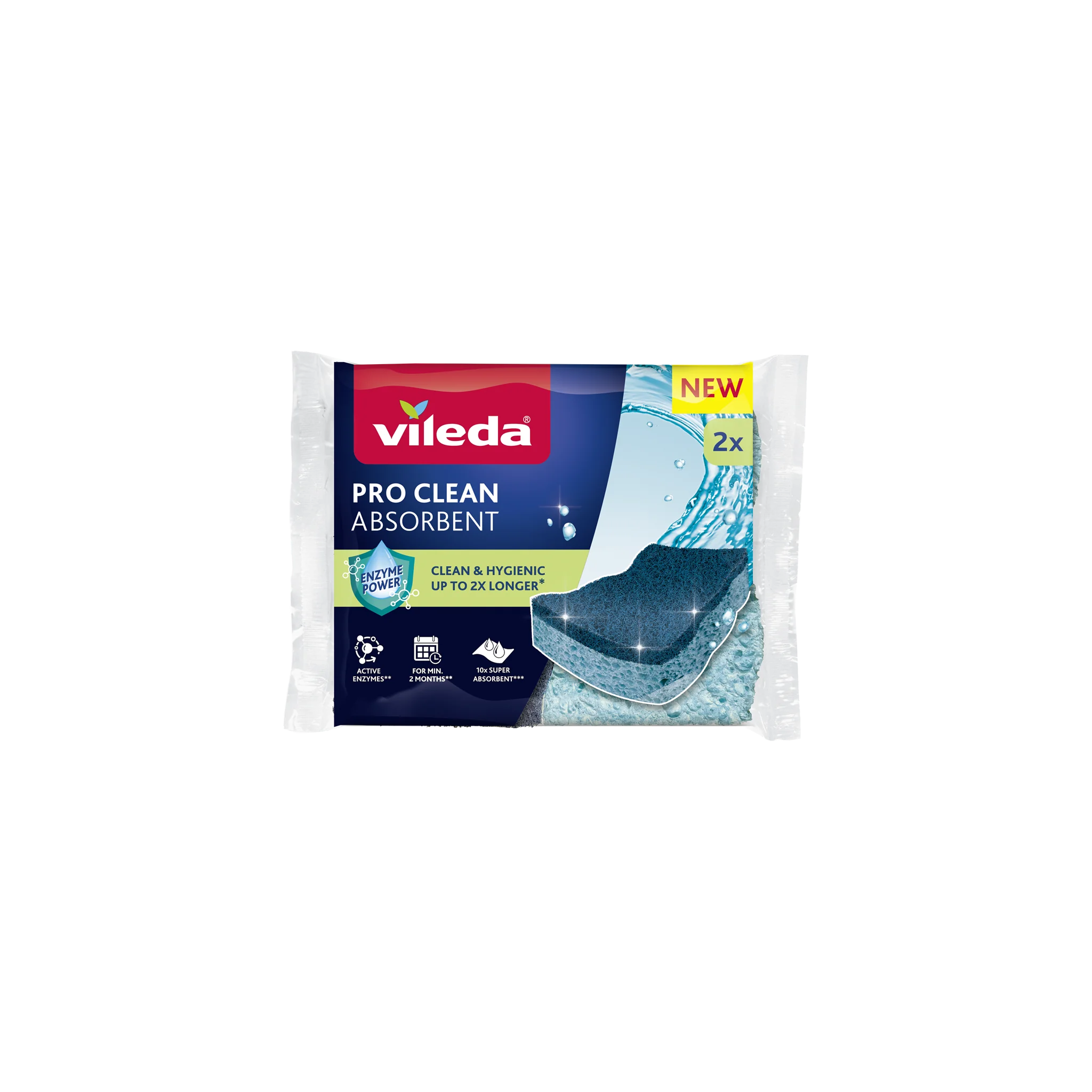 Vileda Spug Pro Clean Visc 2Pz