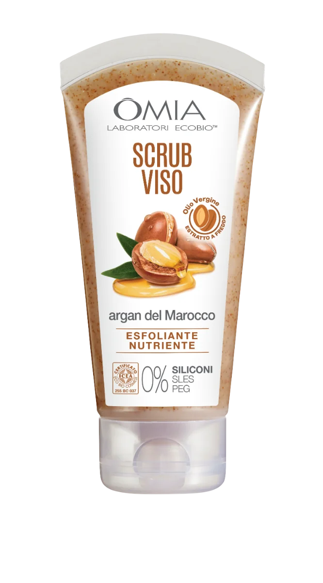 Omia Scrub Viso Peeling Leggero Argan 75 ml