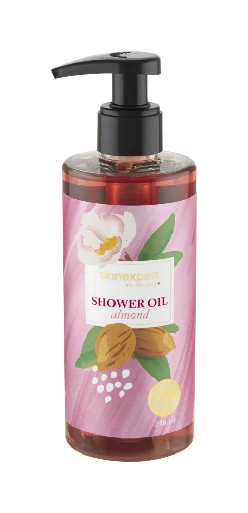 SkinExpert Olio-Doccia Alla Mandorla 250Ml Per Tutti i Tipi di Pelle