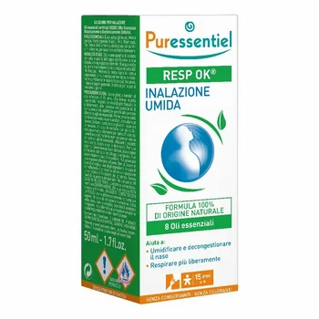 Respirazione Inalazione Umida 50 Ml Azione Decongestionante