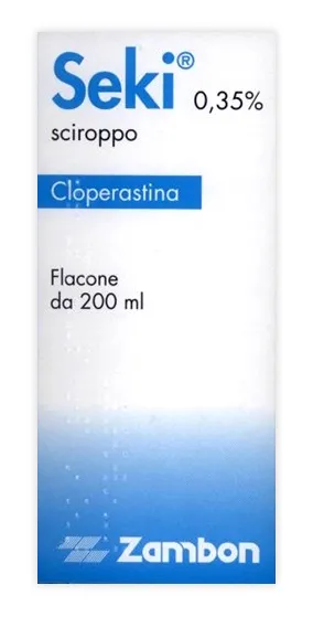 Seki Sciroppo 3,54 mg/ml 200 ml