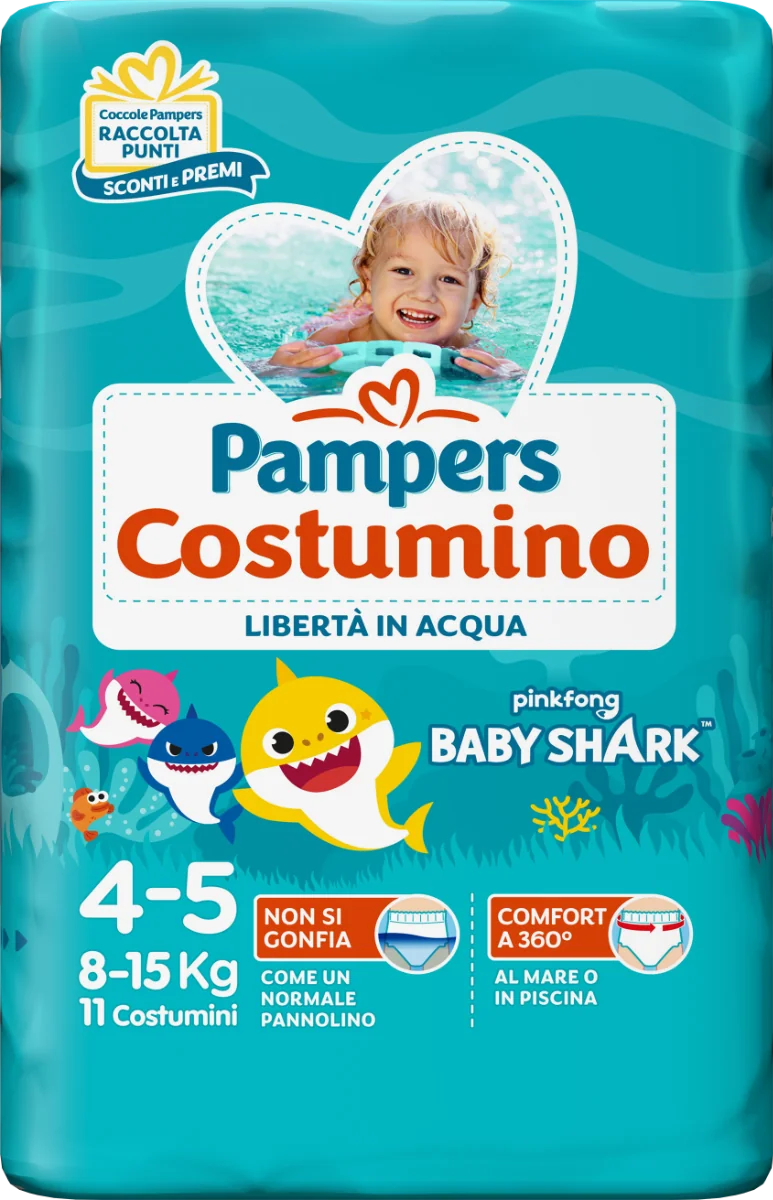 Pampers Il Costumino Taglia 4 11 Pezzi