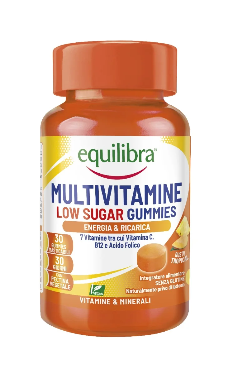 Multivitamine Low Sugar 30 Gumm Energia e Vitalità