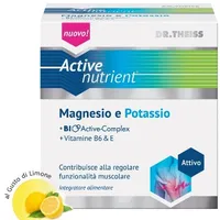 Dr. Theiss Active Nutrient Magnesio e Potassio Integratore di Sali Minerali 20 Bustine