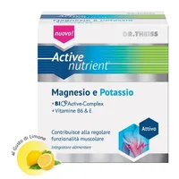 Dr. Theiss Active Nutrient Magnesio e Potassio Integratore di Sali Minerali 20 Bustine