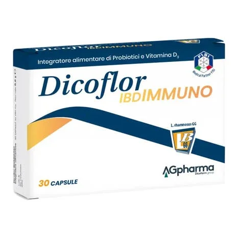 Dicoflor Ibdimmuno 30 Capsule Con Vitamina D