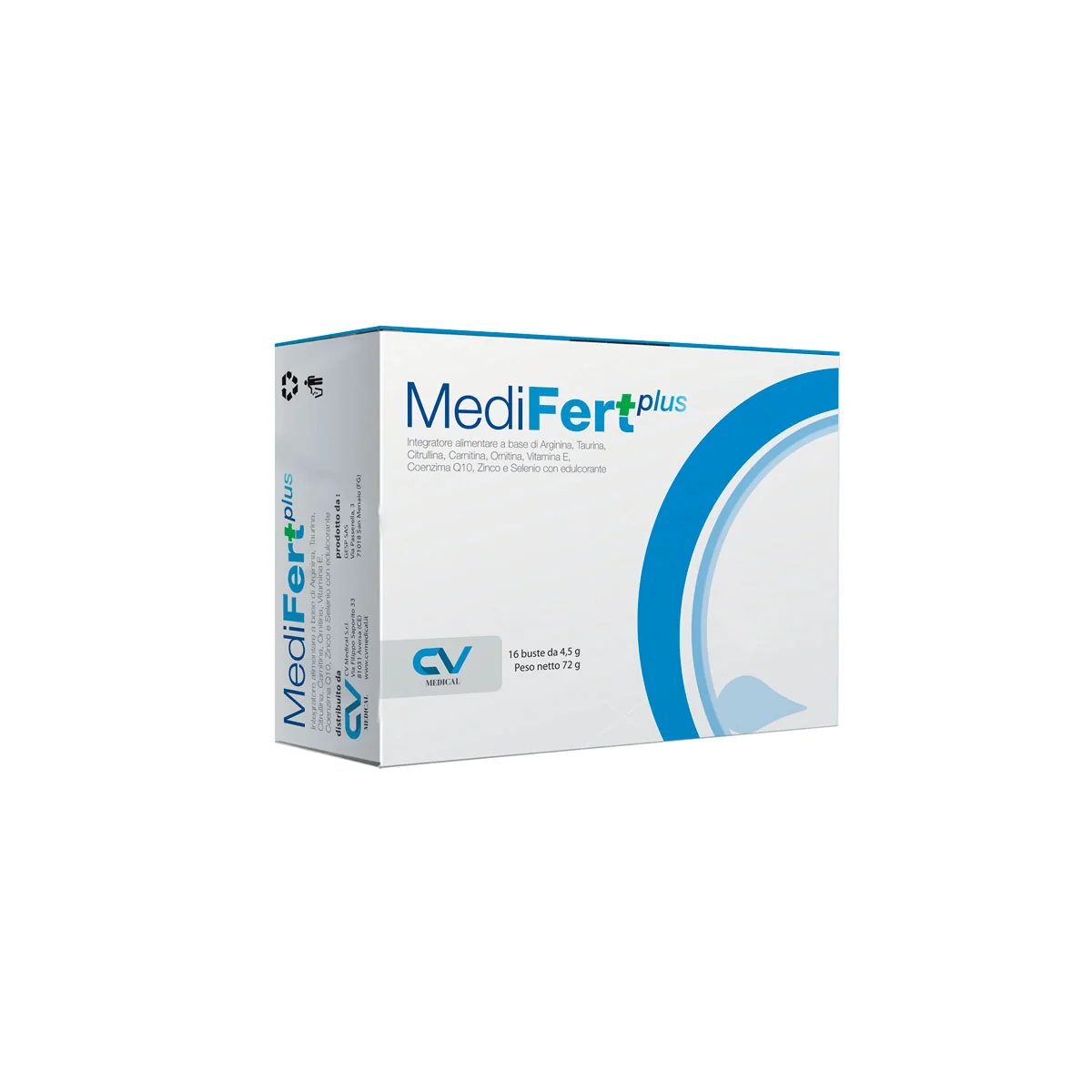 Medifert Plus Polv 16Bustx4,5 g