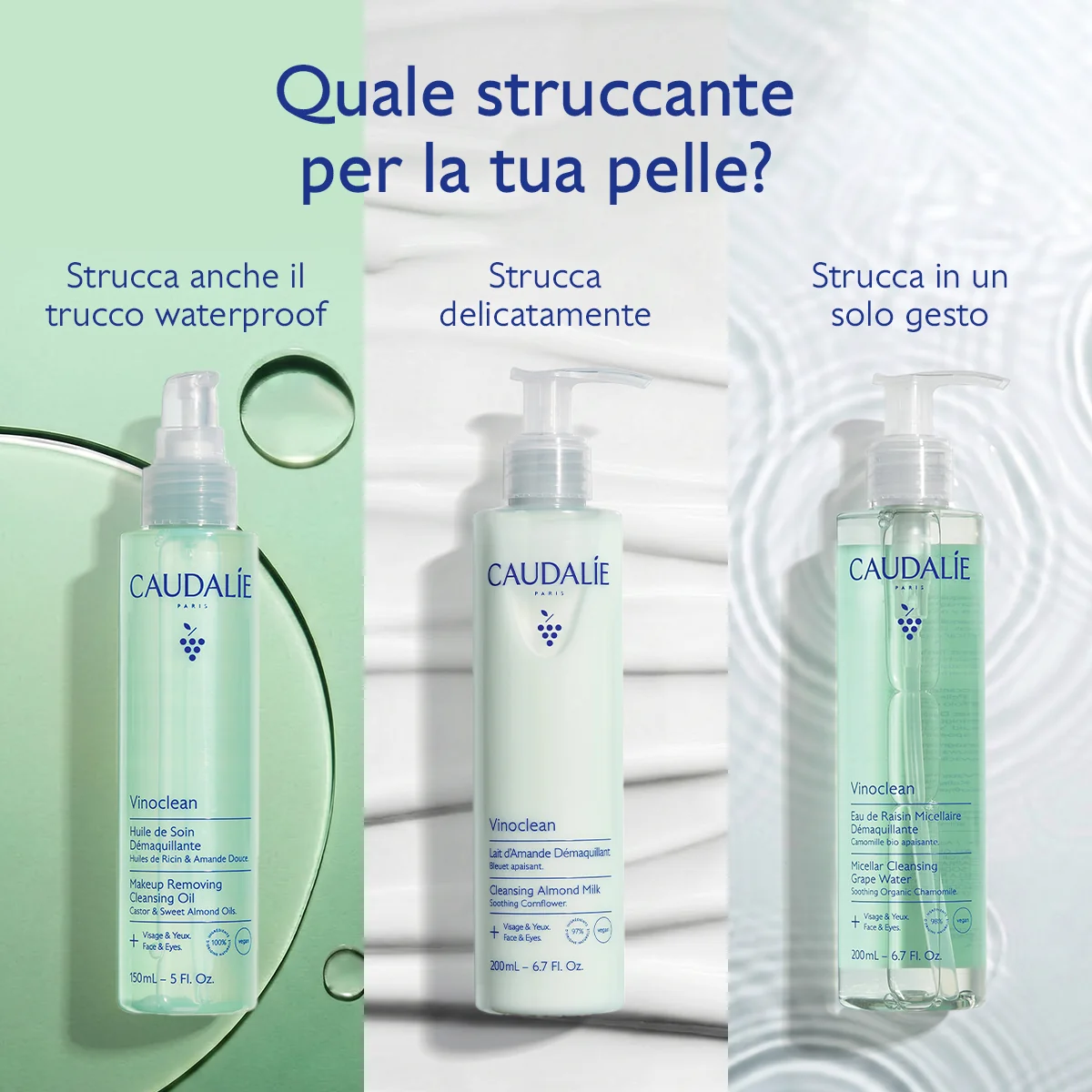 Vinoclean Olio Trattante Struccante 150 Ml