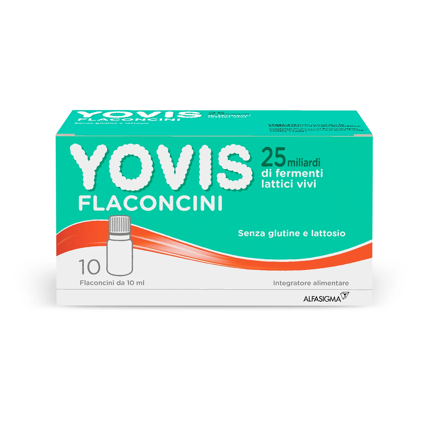 Yovis 10 Flaconcini da 10 ml Integratore di Fermenti Lattici Vivi