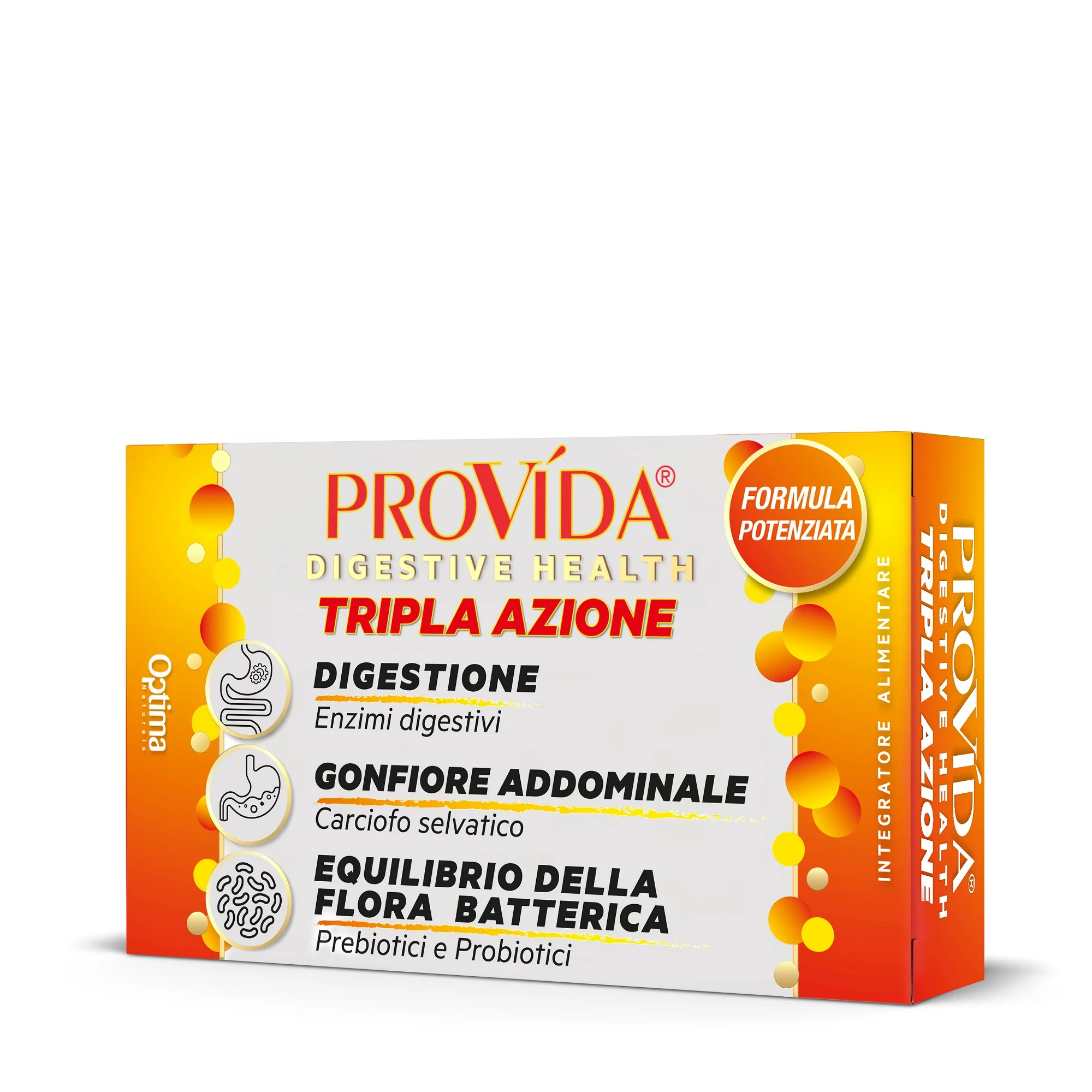 Optima Provida Enzimi Vegetali 30 Capsule Integratore Digestivo