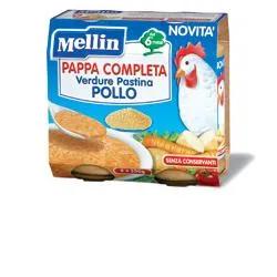 Mellin Pappa Compl Pollo2X250G