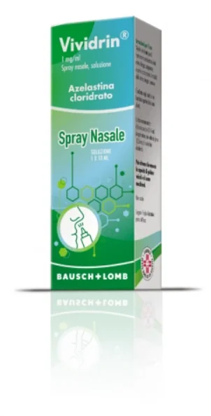 Vividrin 1 mg/ml Spray Nasale 10 ml Per Riniti Allergiche