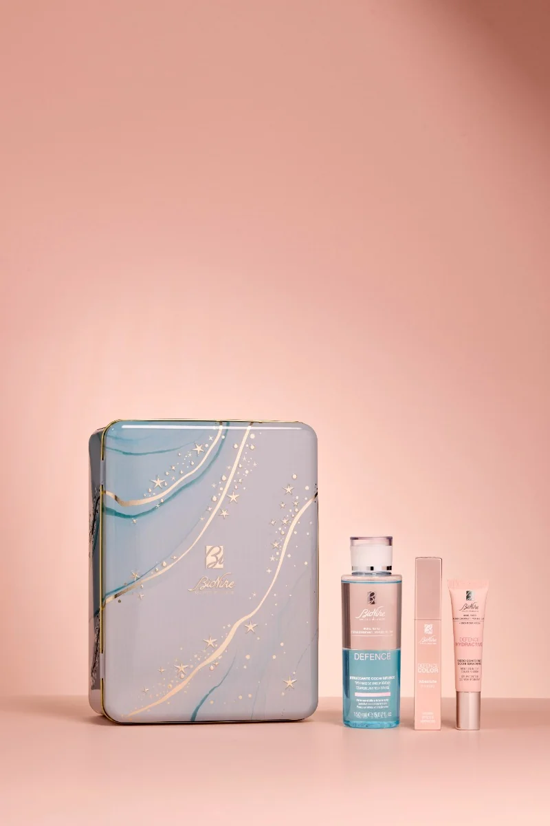 Bionike Eyes Essentials Kit Natale 2025 Mascara Volumizzante 8ml + Struccante Delicato 150ml + Contorno Occhi Hydractive 15ml
