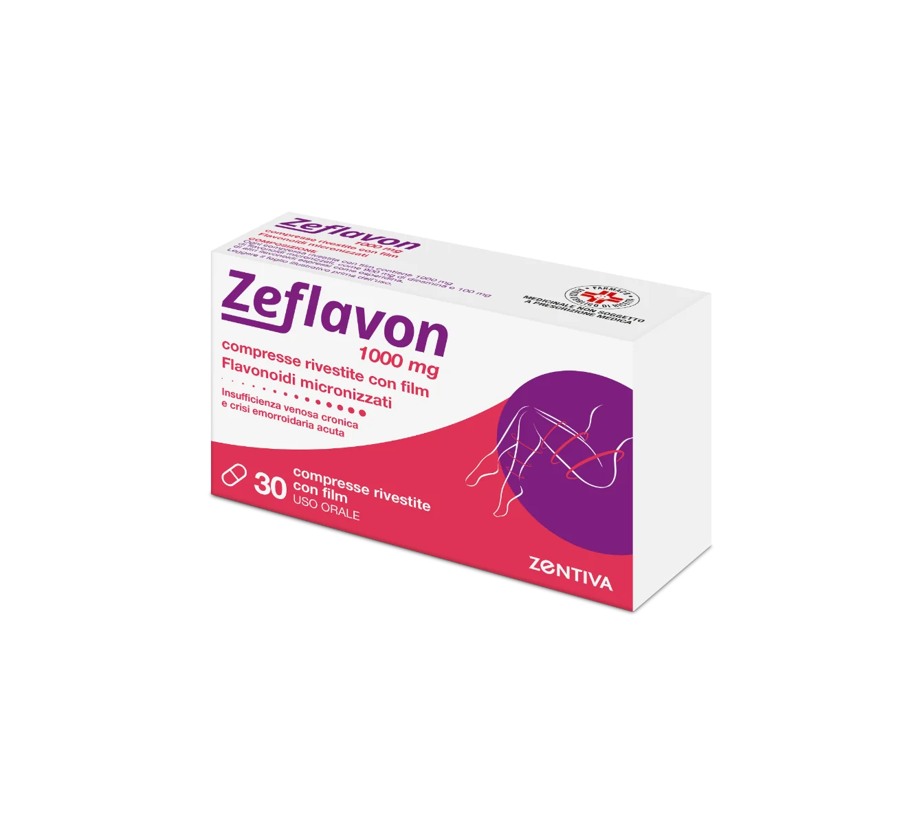 Zeflavon 30 Compresse 1000 Mg Flavonoidi Vasoprotettore