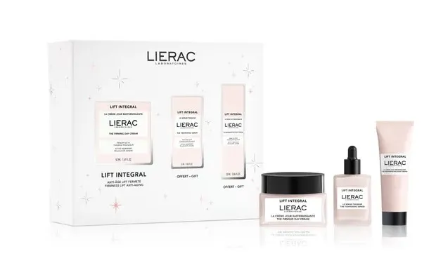 Lierac Coffret Lift Integral Crema Giorno + Siero Tensore + Contorno Occhi Per un Effetto Lifting Completo
