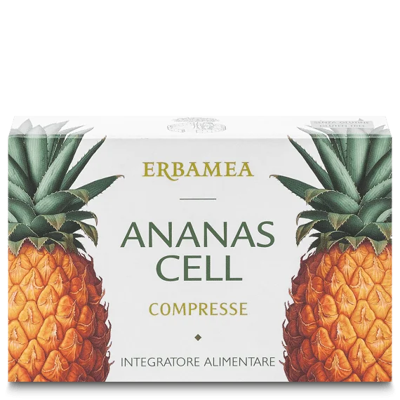 Erbamea Ananas Cell 36 Compresse Eliminazione dei Liquidi in Eccesso