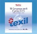 SAFETY TEXIL GARZA IDROFILA STERILE 18X40 CM 12 COMPRESSE