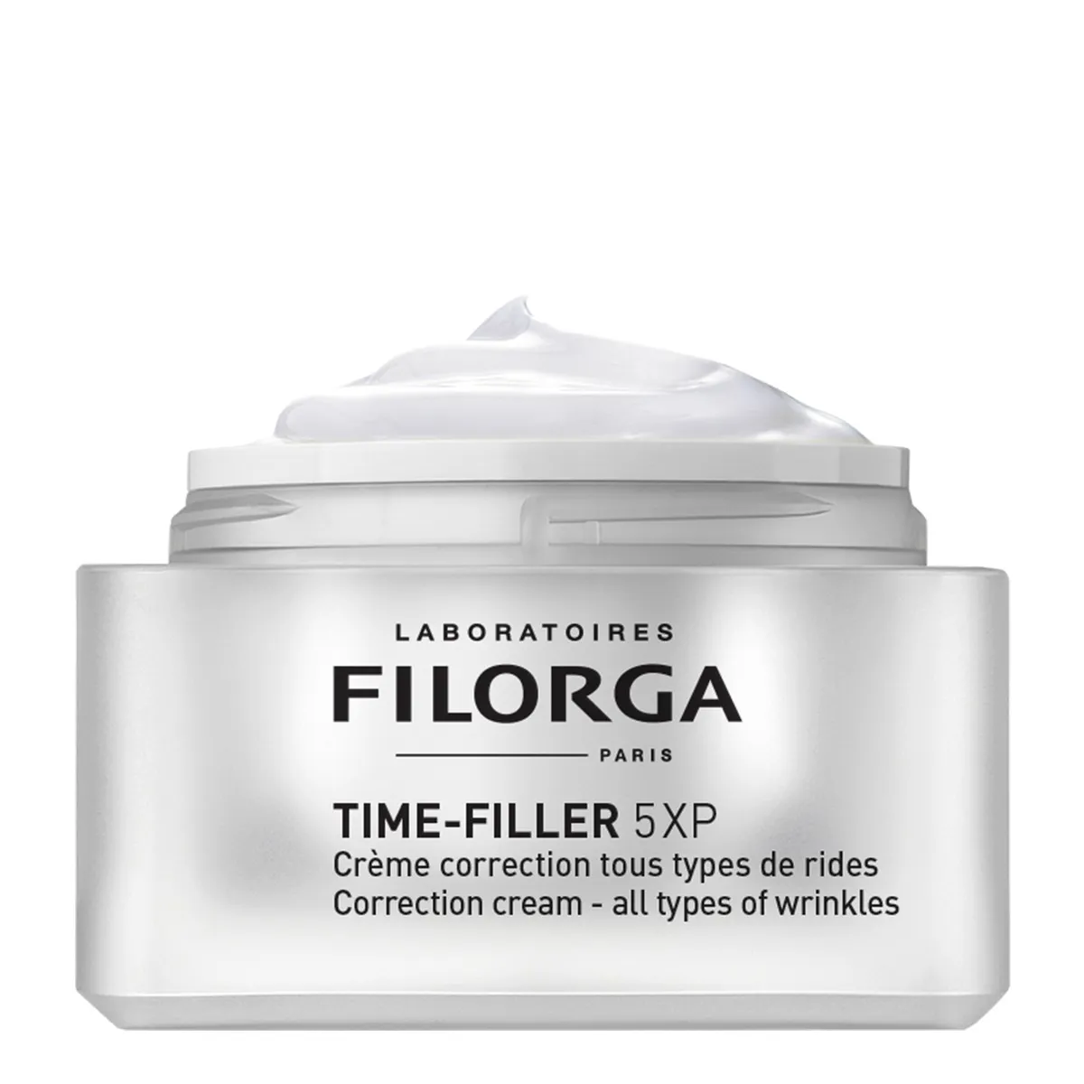 Filorga Time-Filler 5XP Crema 50 ml Correttiva per 5 Tipi di Rughe, Viso, Collo