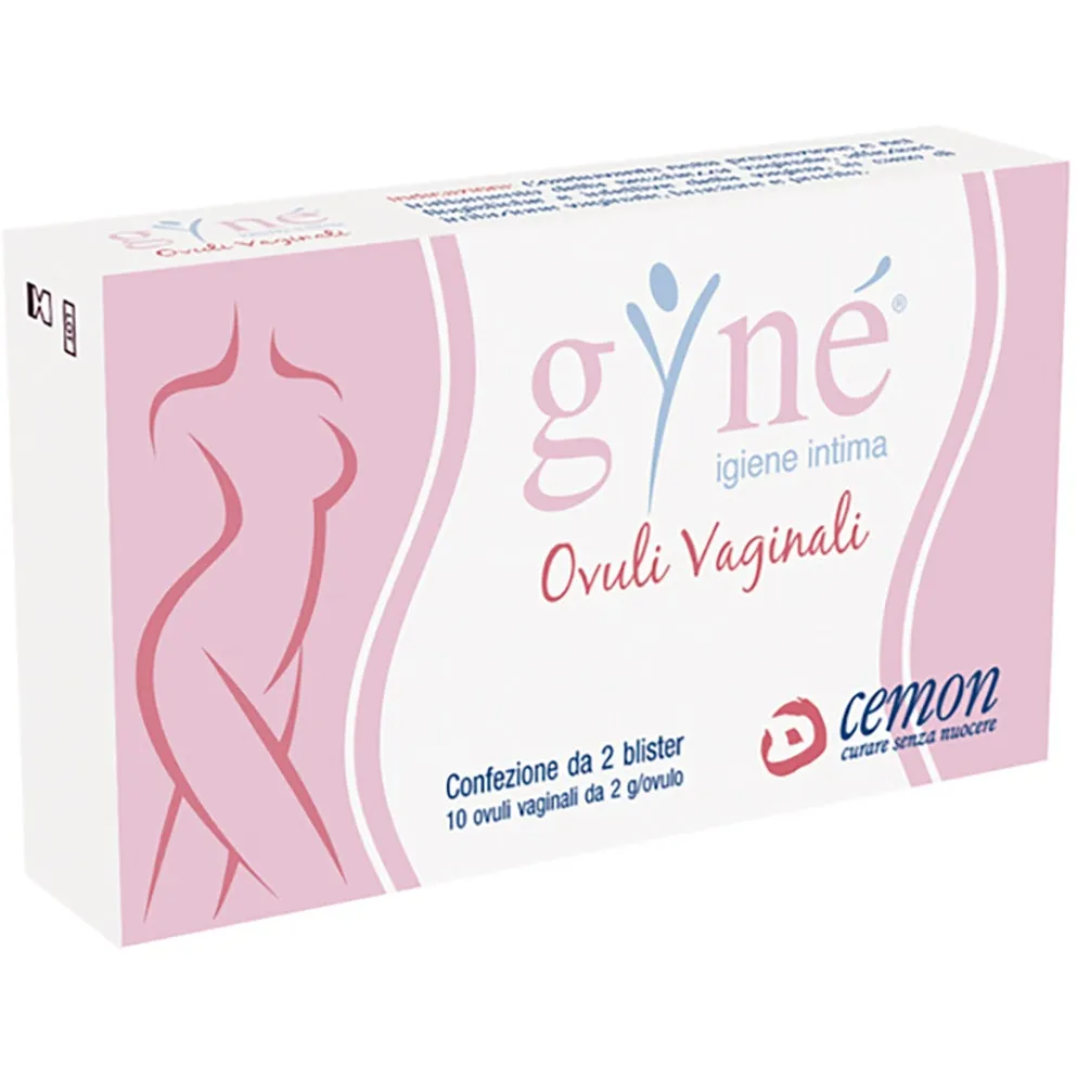 Gynè 10 Ovuli Vaginali Per Igiene Intima 10 g
