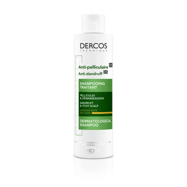 Vichy Dercos Technique 200 ml Shampoo Antiforfora per Capelli Secchi Shampoo Trattante Capelli Secchi