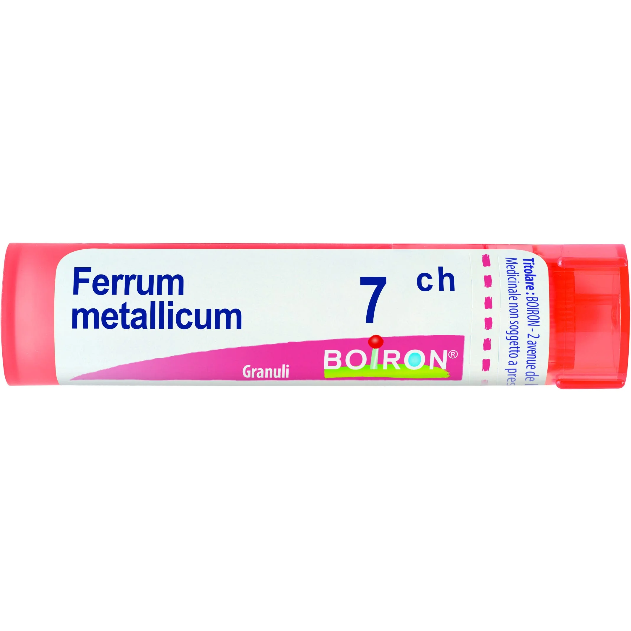 Ferrum Metallicum 80 Granuli 7 Ch Contenitore Multidose