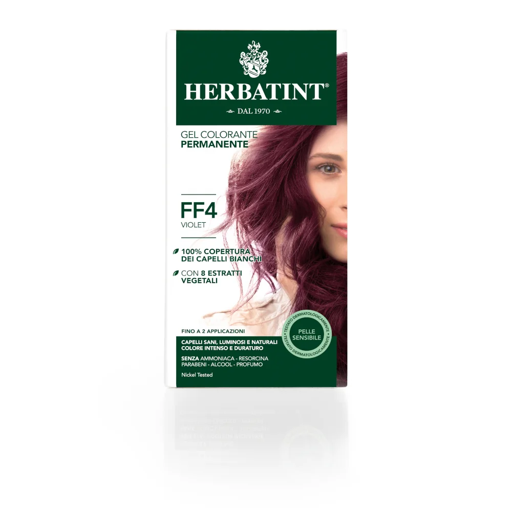 Herbatint Gel Colorante Permanente Flash Violetto FF4 150 ml 