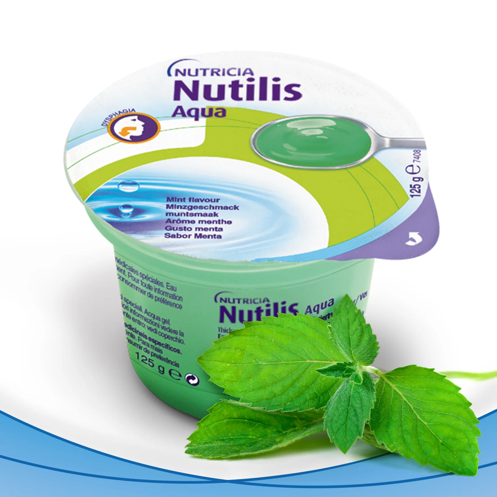 Nutilis Aqua Gel Ment 12X125 g