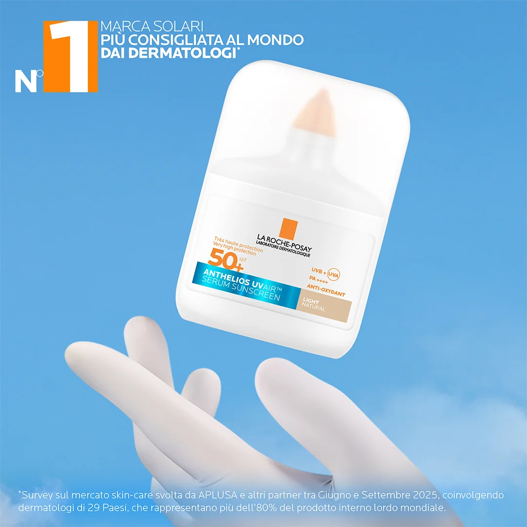 Anthelios UVAir Tinta Chiara SPF50+ 50ml Siero solare ad assorbimento rapido