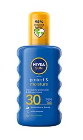 Nivea Sun Spray Protect&Moisture SPF30 200ml Protezione Solare