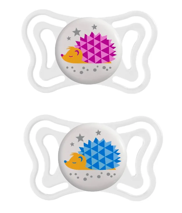 Chicco Succhietto Light Lum Silicone 16-36 Mesi 2 Pezzi