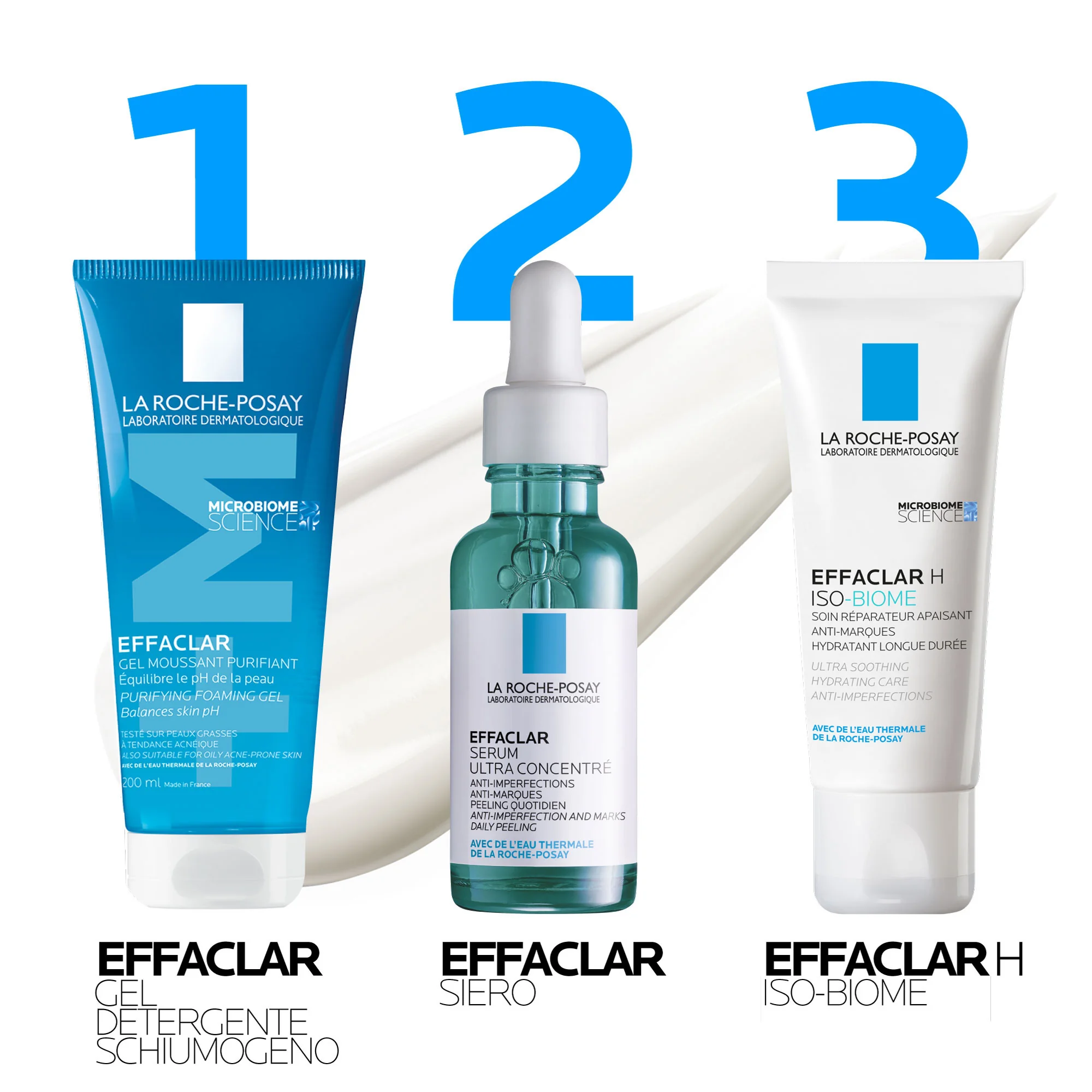 La Roche Posay Effaclar H Iso Biome Crema 40 ml Aiuta a ridurre le imperfezioni