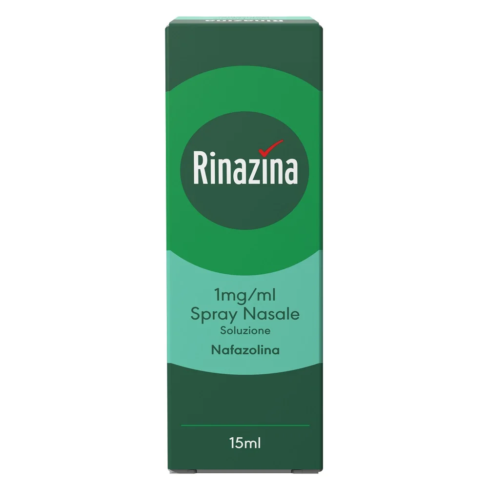 Rinazina Spray Nasale Nafazolina 15 ml Decongestionante